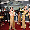 Pictures of Lady Gaga in Egg Womb at 2011 Grammy Awards