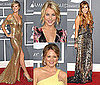 Pictures of Miley Cyrus, Heidi Klum, Jewel, and Julianne Hough at the 2011 Grammy Awards