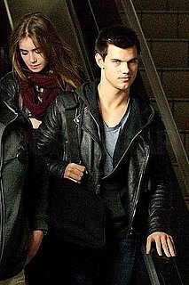 Pictures of Taylor Lautner and Lily Collins in LA