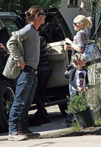 Gwen and Gavin Kick Off Super Bowl Sunday With Their Boys Gwen and Gavin Kick Off Super Bowl Sunday With Their Boys