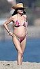 Pictures of Pregnant Selma Blair Wearing a Bikini on the Beach in Malibu