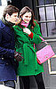 Pictures of Leighton Meester and Blake Lively Shooting Gossip Girl in NYC