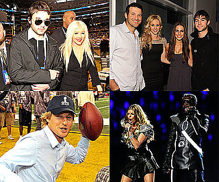 Jennifer Aniston, Fergie, Christina Aguilera, Owen Wilson, Chace Crawford and More at the 2011 Super Bowl