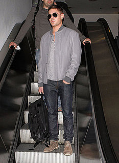 Pictures of Zac Efron Signing Autographs at the Airport