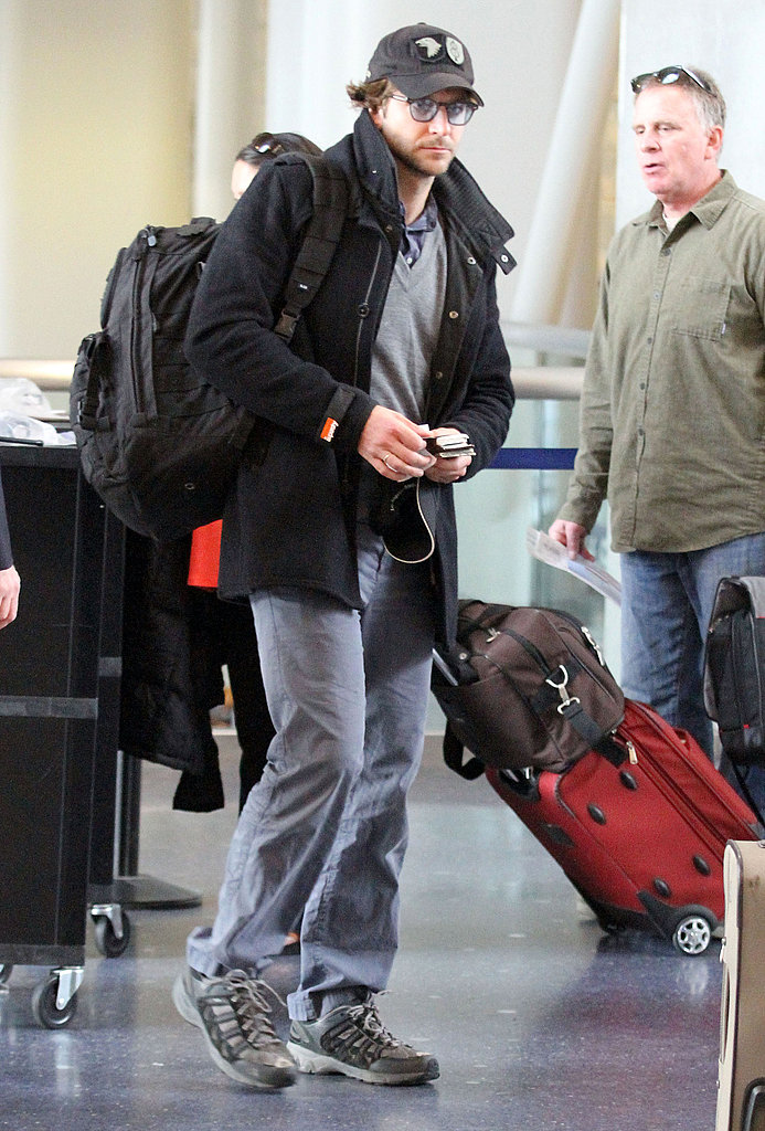 Pictures of Bradley Cooper Departing Out of LAX Pictures of Bradley Cooper Departing Out of LAX