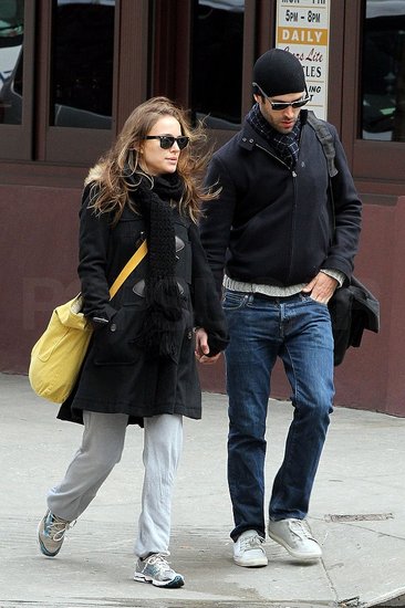 Pictures of Natalie Portman With Fiance Benjamin Millepied in NYC Pictures of Natalie Portman With Fiance Benjamin Millepied in NYC