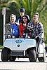Pictures of Courteney Cox and the Cougar Town Cast Shooting a Funny Scene in LA