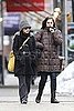 Pictures of Natalie Portman Walking With a Friend in NYC