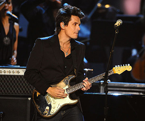 John Mayer jammed out during his 2008 award show performance.
John Mayer jammed out during his 2008 award show performance.