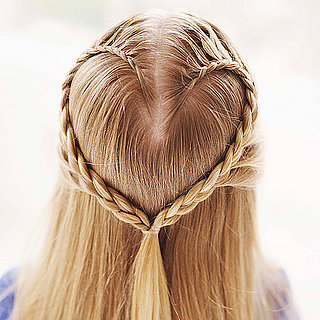 Create a Heart Hair Braid For Valentine's Day