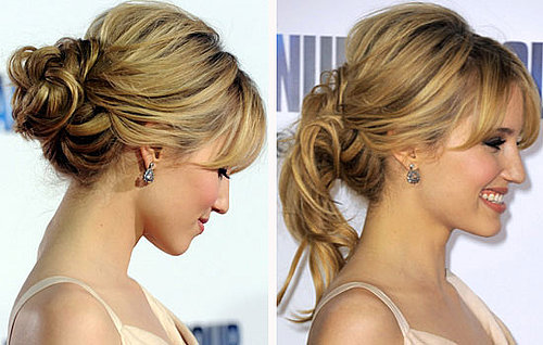 Dianna Agron Shows Us How to Handle It If Your Up 'Do Starts Falling Apart