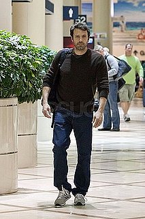 Photos of Ben Affleck Landing at LAX