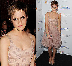 Photos of Emma Watson at the 2011 BAFTA Afterparty in Short Valentino Dress Photos of Emma Watson at the 2011 BAFTA Afterparty in Short Valentino Dress