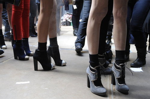 Fall 2011 New York Fashion Week Backstage Photos: DKNY, Diane von Furstenberg, Thakoon, Tommy Hilfiger, Theyskens Theory