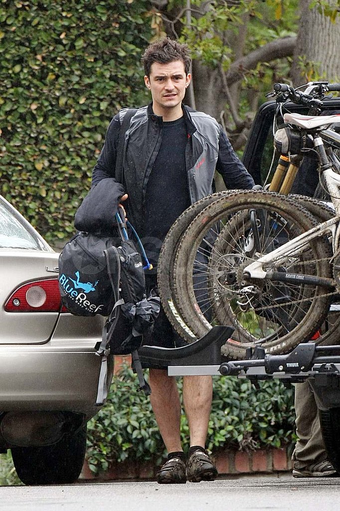 Orlando Bloom Bikes With His Boys as Miranda Kerr Blogs About Love Orlando Bloom Bikes With His Boys as Miranda Kerr Blogs About Love