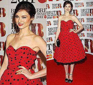 Photos of Sophie Ellis Bextor at 2011 Brit Awards