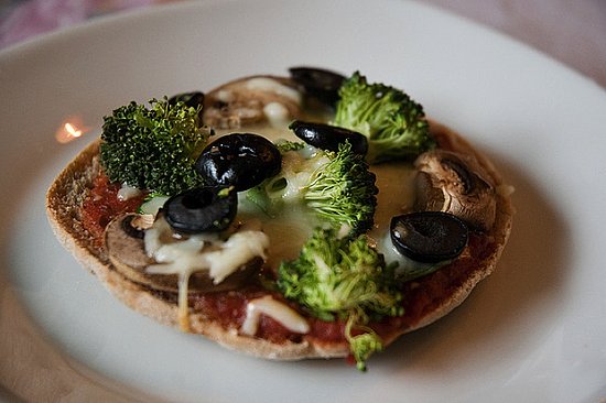 Make a Mini Pizza on an English Muffin