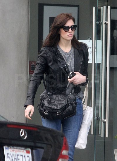 Mandy Moore Gets Untangled at the Salon Mandy Moore Gets Untangled at the Salon