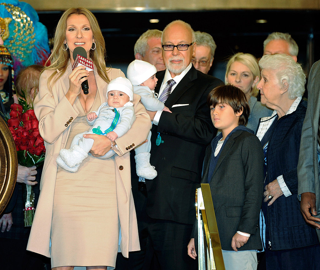 Celine Dion Brings Nelson, Eddy, and Rene-Charles Back to Vegas! Celine Dion Brings Nelson, Eddy, and Rene-Charles Back to Vegas!