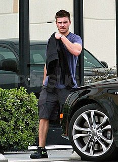 Pictures of Zac Efron Working Up a Sweat in LA