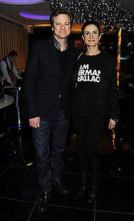 Pictures of Colin Firth and Wife Livia Giuggioli at Vogue Party