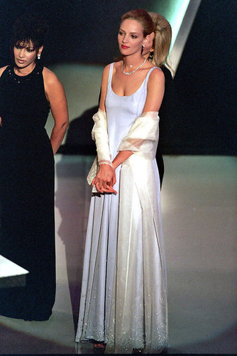 Uma Thurman in Prada, 1995
Uma Thurman in Prada, 1995