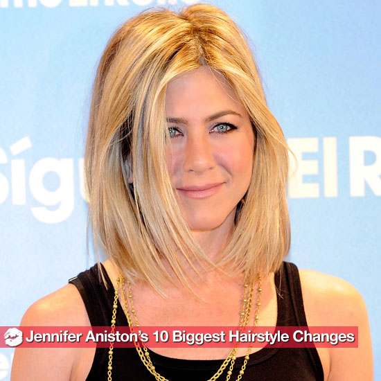 Jennifer Aniston just chopped off her hair into a long bob