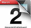 iPad 2 Launch Event on March 2