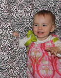Sophia in her Sassy Valentine's outfit