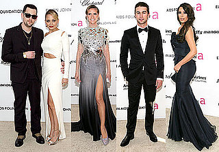 Pictures of Nicole Richie, Heidi Klum, Chace Crawford on the Red Carpet at Elton John's Oscars Bash