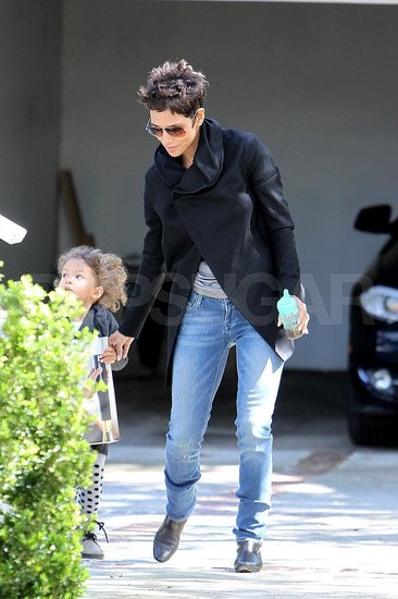 Pictures of Halle Berry and Nahla Aubry Out After Oscars