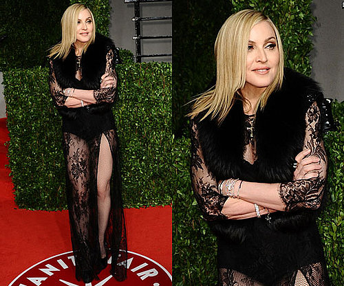 Madonna at Vanity Fair Oscars Party 2011