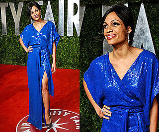 Rosario Dawson in Diane von Furstenberg at Vanity Fair Oscars Afterparty 2011 2011-02-28 11:00:53