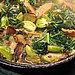 Braised Seitan With Kale and Sprouts