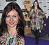 Photos of Sophie Ellis Bextor Clashing Printed Coat with Dress