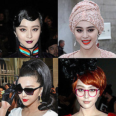 Bingbing Fan Wears Matching Designer Looks on the Paris Fashion Week Front Rows Bingbing Fan Wears Matching Designer Looks on the Paris Fashion Week Front Rows