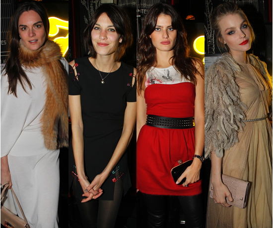 Models and Celebs Flock to Fendi Party in Paris For Fashion Week