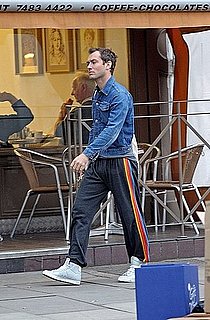 Pictures of Jude Law Solo in London After Split From Sienna Miller