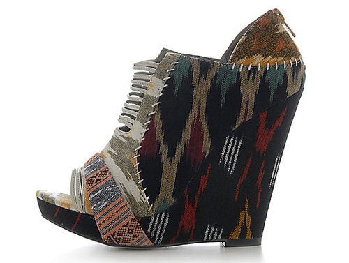 Julian Louie's Tribal Spring 2011 Aldo Wedges Hit Stores and Online Today! Plus, Details on the Fall 2011 Collaboration