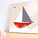 Small Sail Boat Canvas 