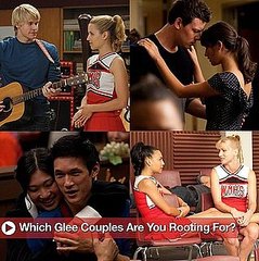 Sugar Shout Out: Which Glee Couples Are You Rooting For? Sugar Shout Out: Which Glee Couples Are You Rooting For?