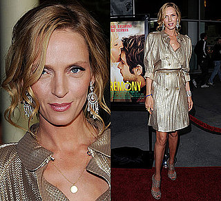 Photos of Uma Thurman at the Premiere of Ceremony