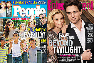 Which Magazine Will You Pick Up This Weekend — EW's Rob and Reese or People's Jolie-Pitts?
