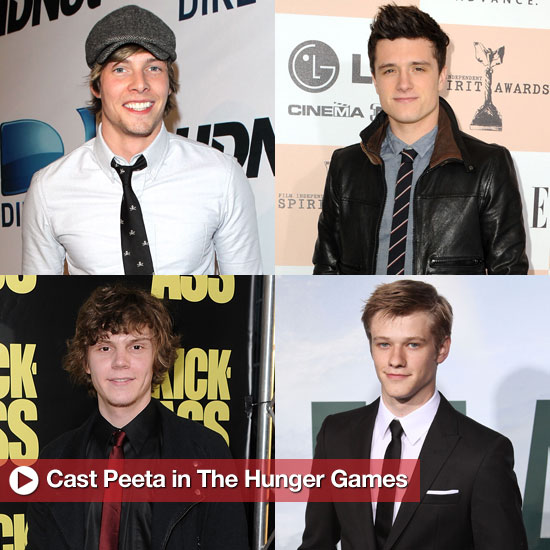 Who's Going to Play Peeta in The Hunger Games Movie Who's Going to Play Peeta in The Hunger Games Movie