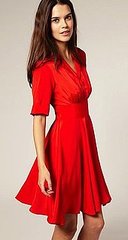 The Prettiest Little Red Dress You'll Find This Spring Is at Asos For $45 The Prettiest Little Red Dress You'll Find This Spring Is at Asos For $45