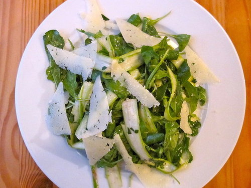 Raw Asparagus Salad Recipe