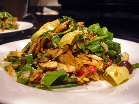 Artichoke, Tuna, and Mushroom Salad With Thyme Vinaigrette Artichoke, Tuna, and Mushroom Salad With Thyme Vinaigrette