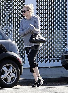 Pictures of Emma Stone Leaving a Workout in LA