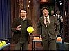 James Franco and Jimmy Fallon Play Life-Sized Ski Ball