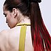 Double Satin Orchid Comb